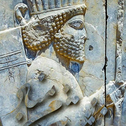 Cho Iran Nabashad Persian wall art, alternate artwork view 2