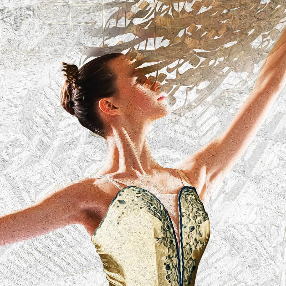 Dance Is My Desire Persian wall art, alternate artwork view 2
