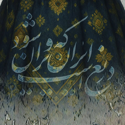 Dirigh Ast Iran Viran Shavad Persian wall art, alternate artwork view 4