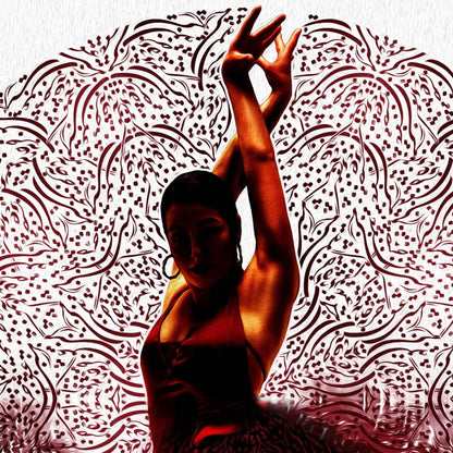 Drunk on Love Persian wall art, alternate artwork view 2