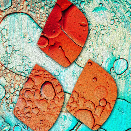 Eshgh (Love) Persian wall art, alternate artwork view 4