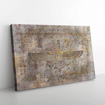 Faravahar Persian wall art, alternate artwork view 5