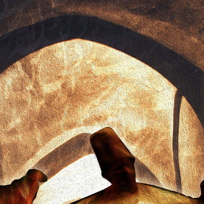 Hame Oust Persian wall art, alternate artwork view 4
