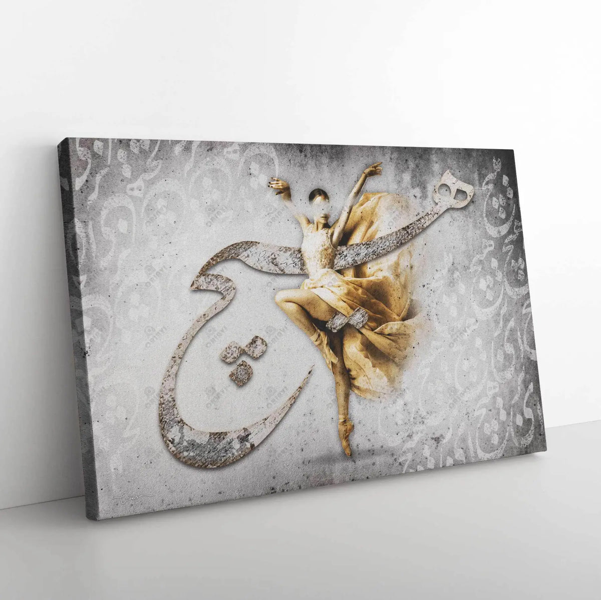 Hich Persian wall art, alternate artwork view 5