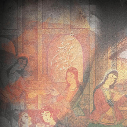 I Belong to You Persian wall art, alternate artwork view 4