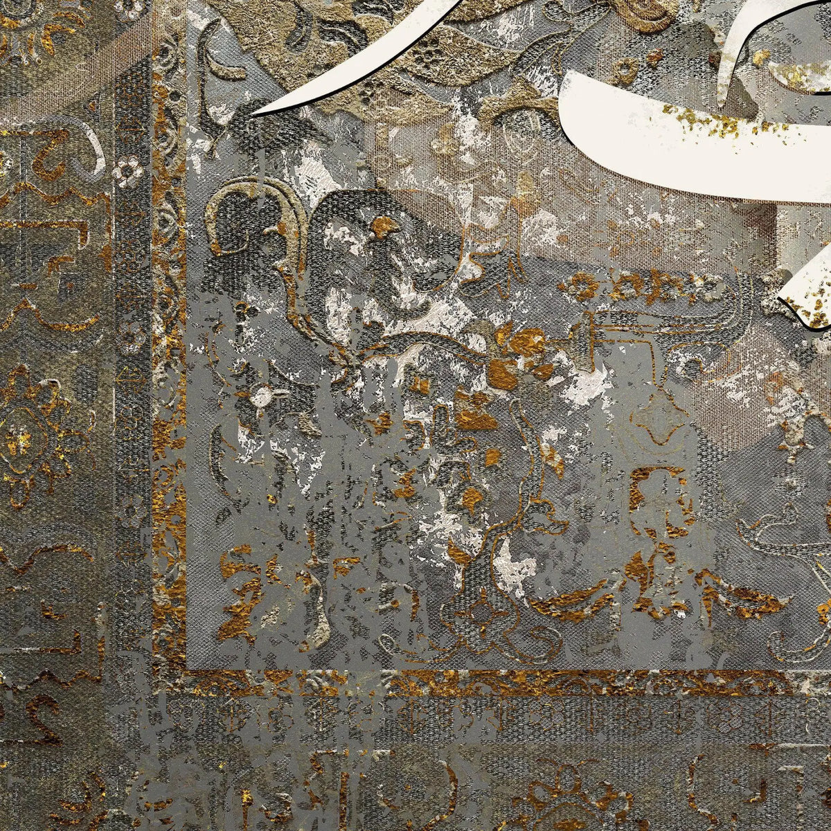 Iran Is My Voice of Love Persian wall art, alternate artwork view 3