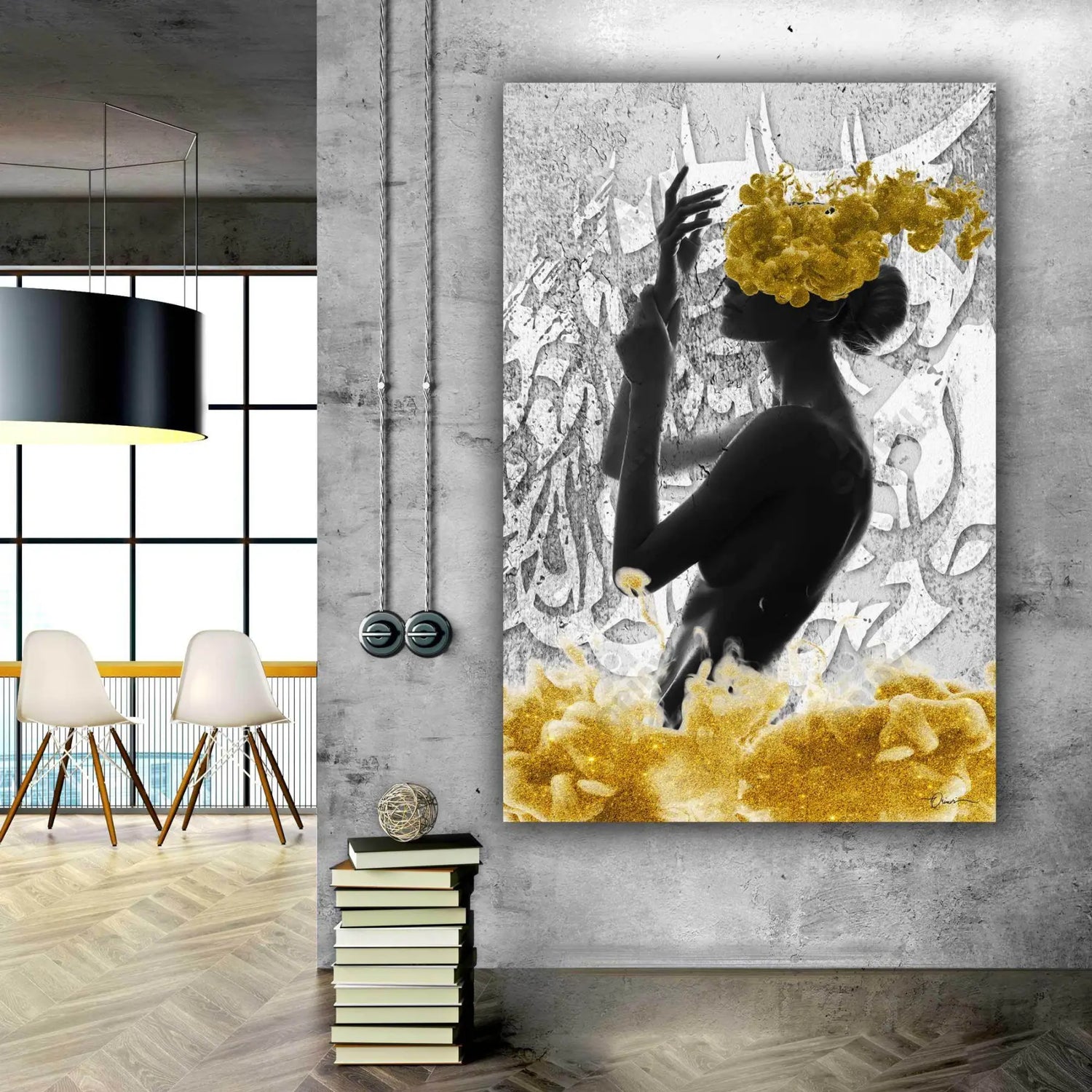 Jamal-e Jaanaan Persian wall art, alternate artwork view 5
