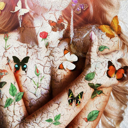 Look Inside Yourself Persian wall art, alternate artwork view 2