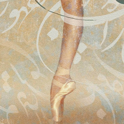 Love Is Mighty Persian wall art, alternate artwork view 4