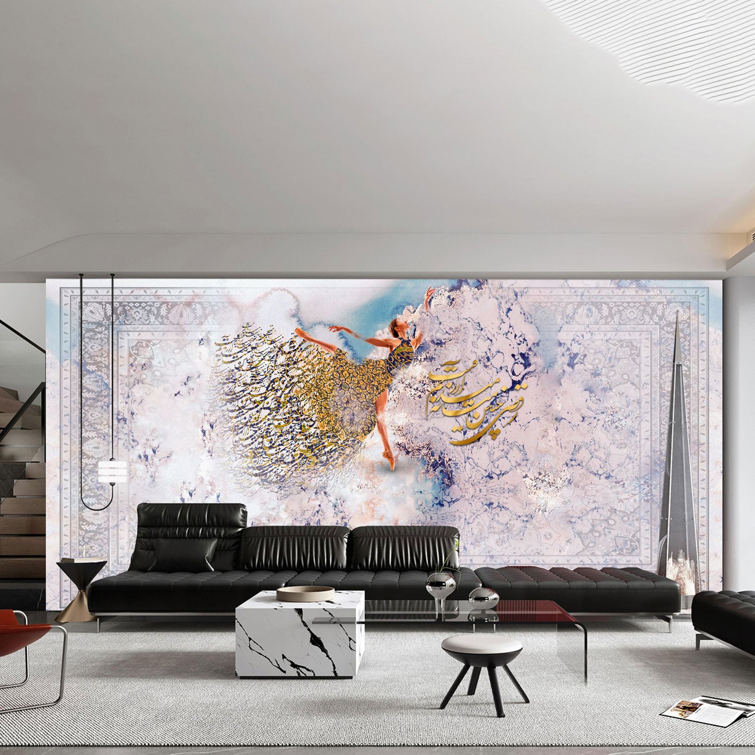 Custom Traditional Wallpaper – Premium Non-Woven Paper 620x320 cm