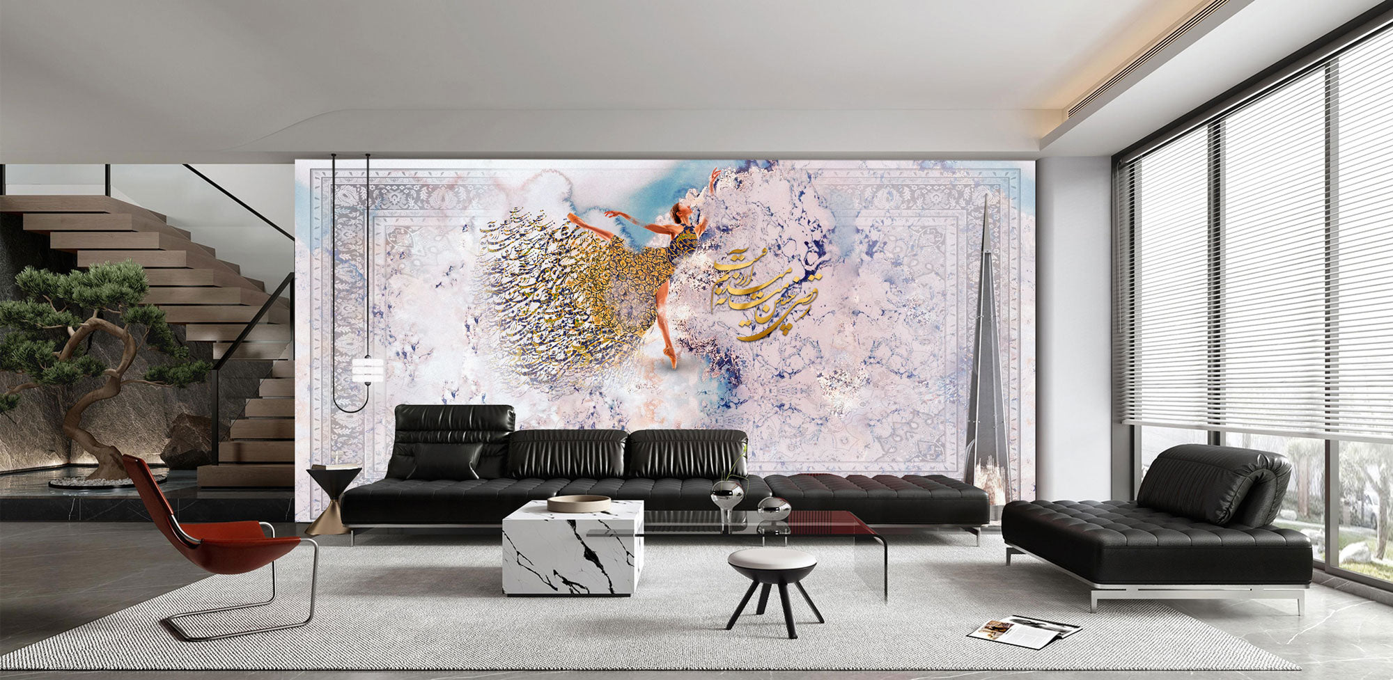 Custom Traditional Wallpaper – Premium Non-Woven Paper 620x320 cm