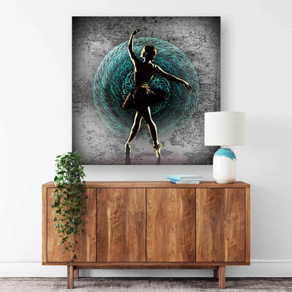 My Coquettish Mistress Persian canvas displayed in an interior setting, view 4
