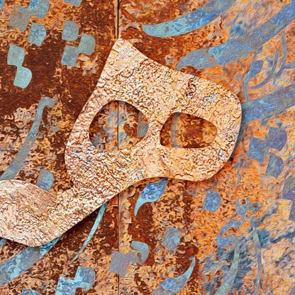 No Religion but Love Persian wall art, alternate artwork view 2