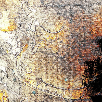 O My Soul, Do Not Go Without Me Persian wall art, alternate artwork view 5