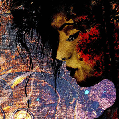 O My Soul, Do Not Go Without Me Persian wall art, alternate artwork view 2