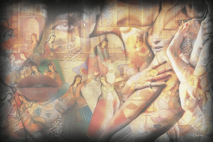 I Belong to You — Rumi Persian Miniature Canvas