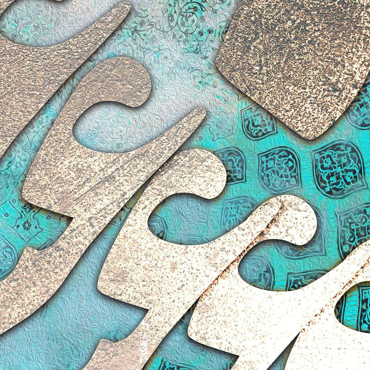 Persian Love Persian wall art, alternate artwork view 2