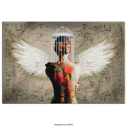 I Will Fly Persian wall art, alternate artwork view 5