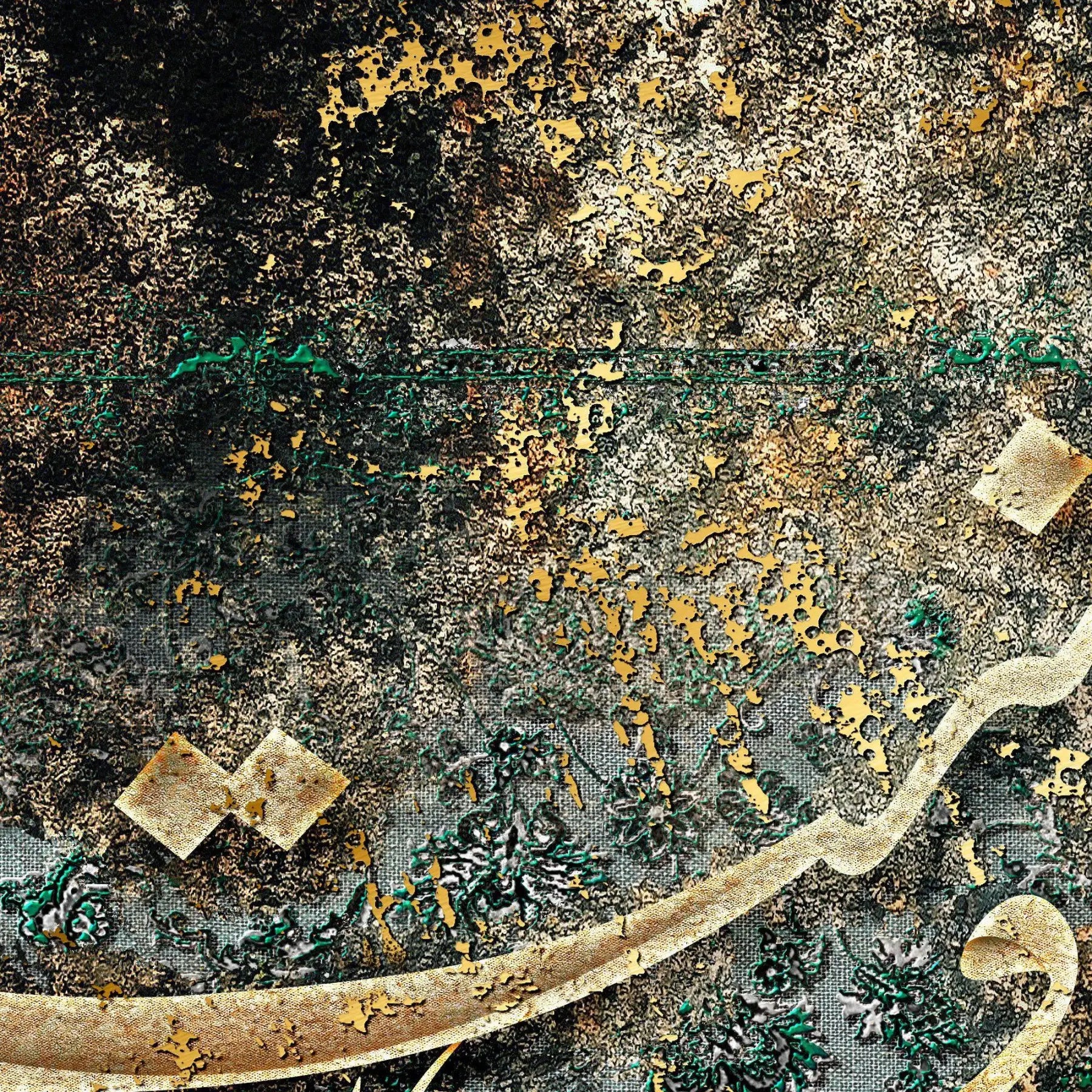 Separation from the Beloved Persian wall art, alternate artwork view 3