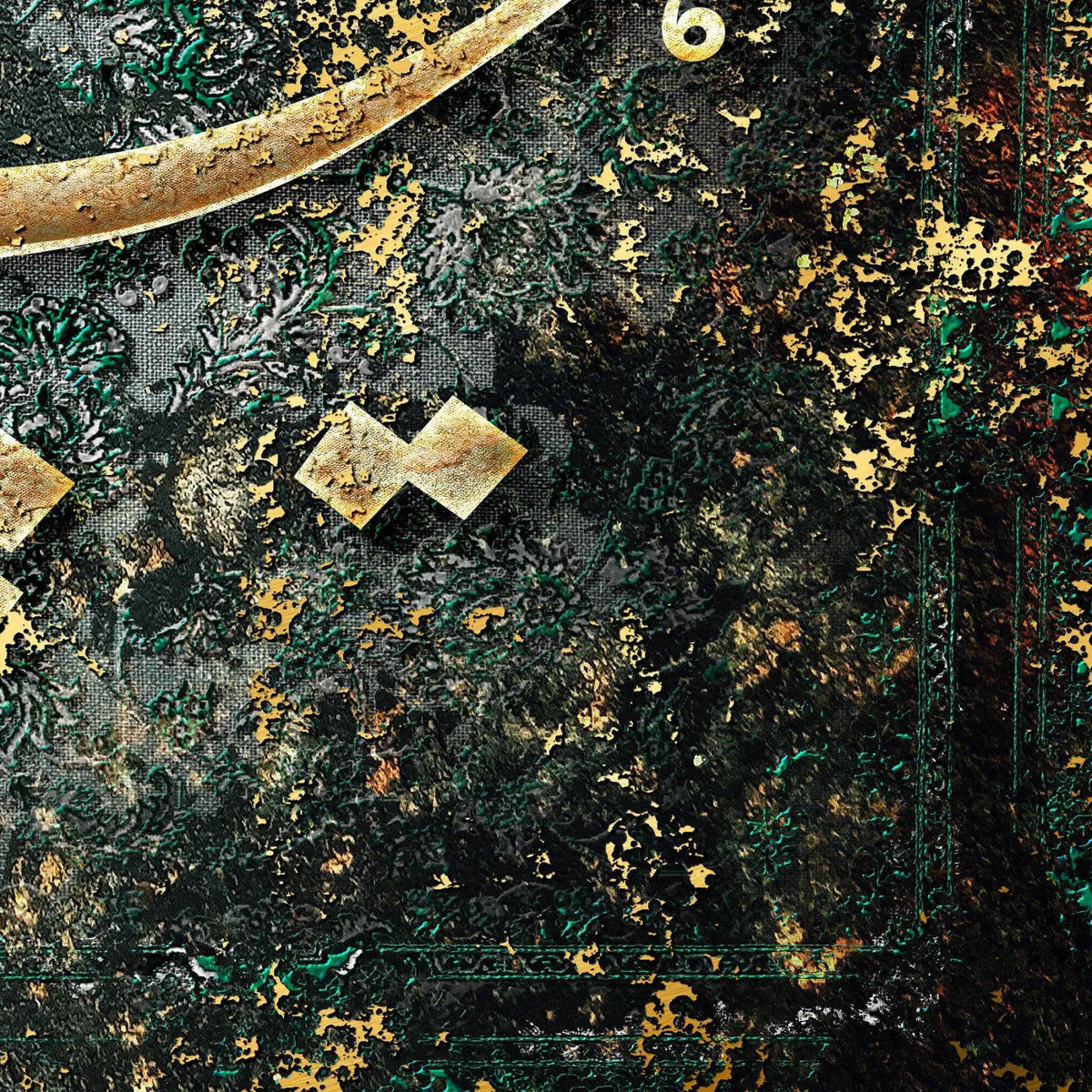 Separation from the Beloved Persian wall art, alternate artwork view 4