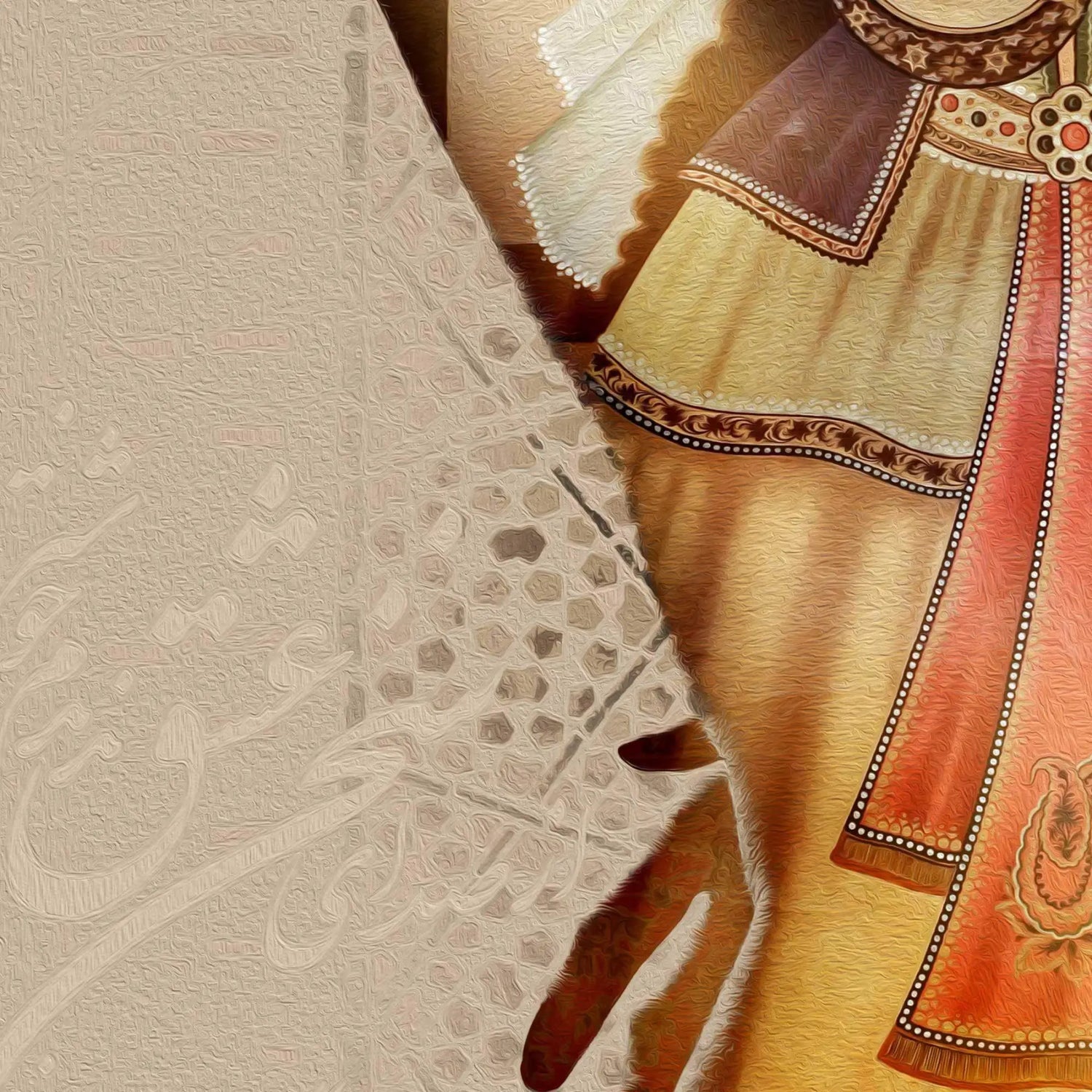 Sokhan-e Eshgh Persian wall art, alternate artwork view 4