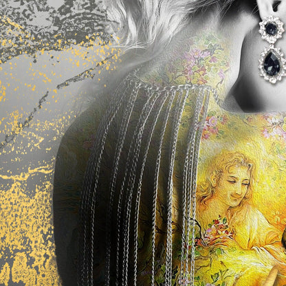 Sokhan-e Eshgh Persian wall art, alternate artwork view 4
