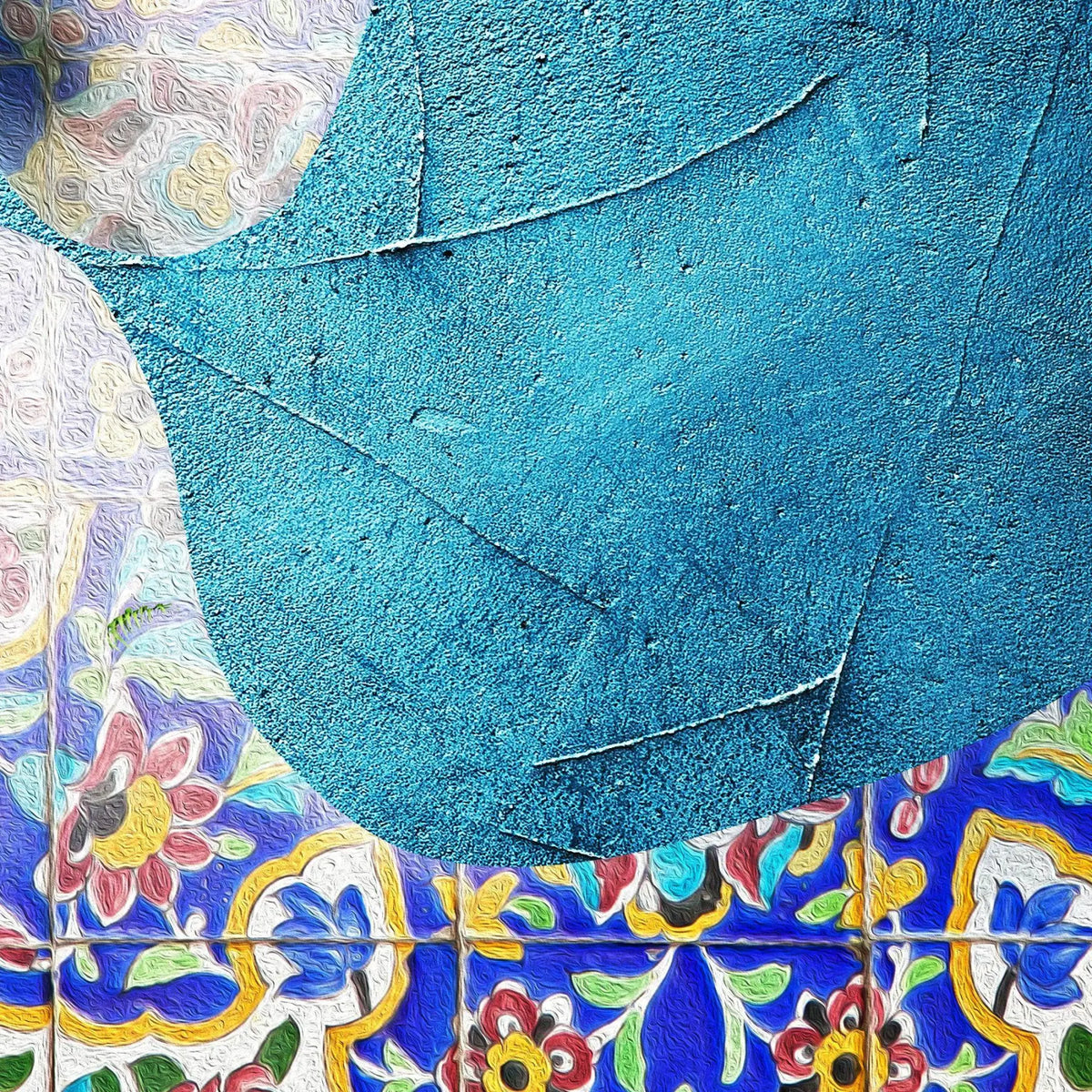 The Last Kiss Persian wall art, alternate artwork view 4