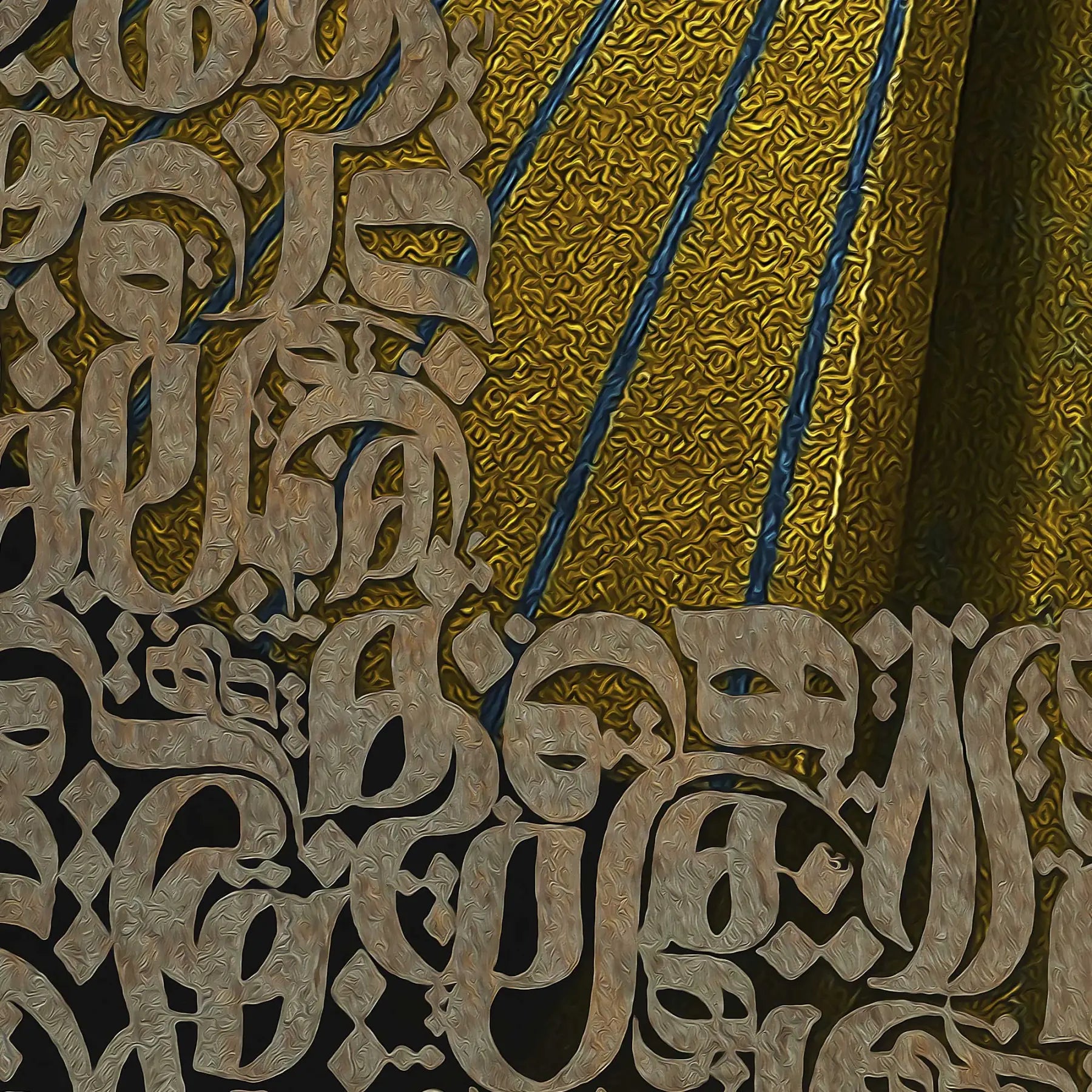 Woman, Life, Freedom Persian wall art, alternate artwork view 3