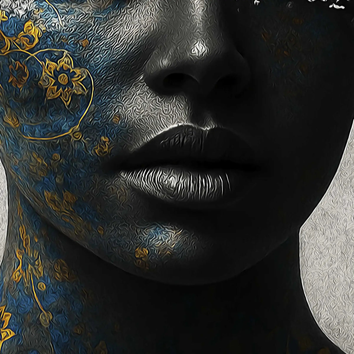 You Are My Life and World Persian wall art, alternate artwork view 3