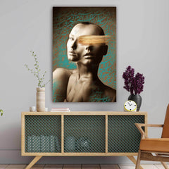 You Are the Kindest — Saadi Portrait Calligraphy Canvas