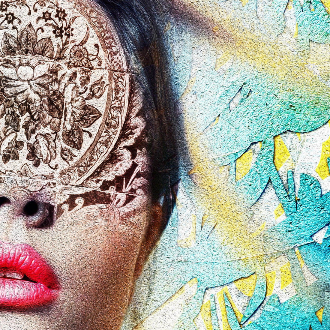 Jan e Mani | Persian Wall Art | Persian Home Wall Decor - ORIAVI