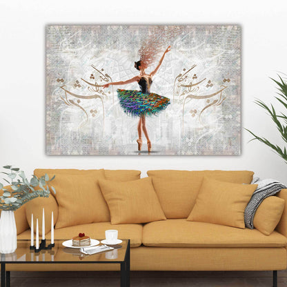 I’m looking forward to you | Persian Modern Calligraphy Wall Art Canvas Print - ORIAVI