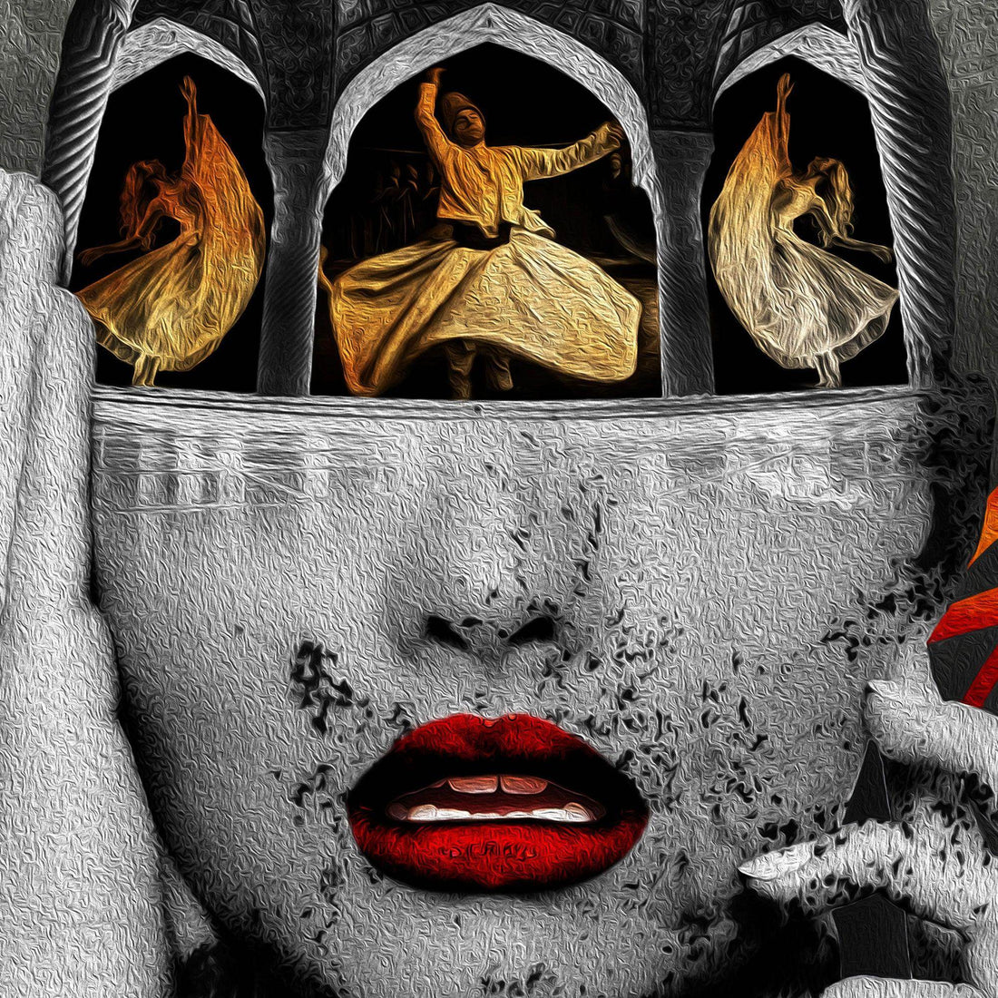 Nothing for Nothing | Persian Wall Art | Persian Home Wall Decor - ORIAVI