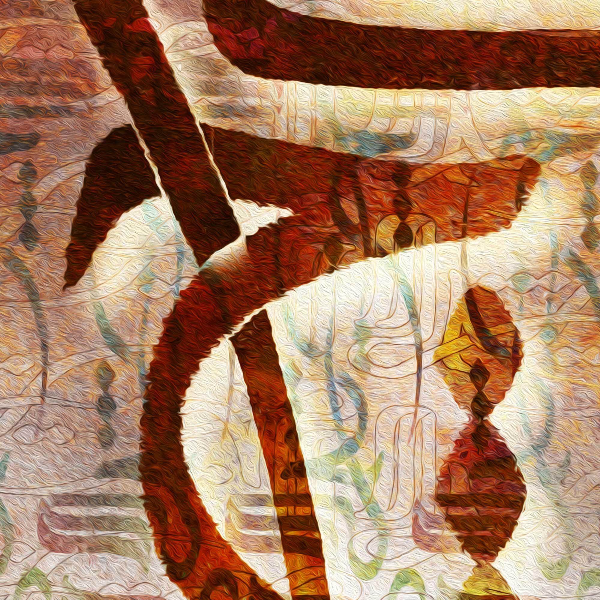 Hich Persian wall art, alternate artwork view 2