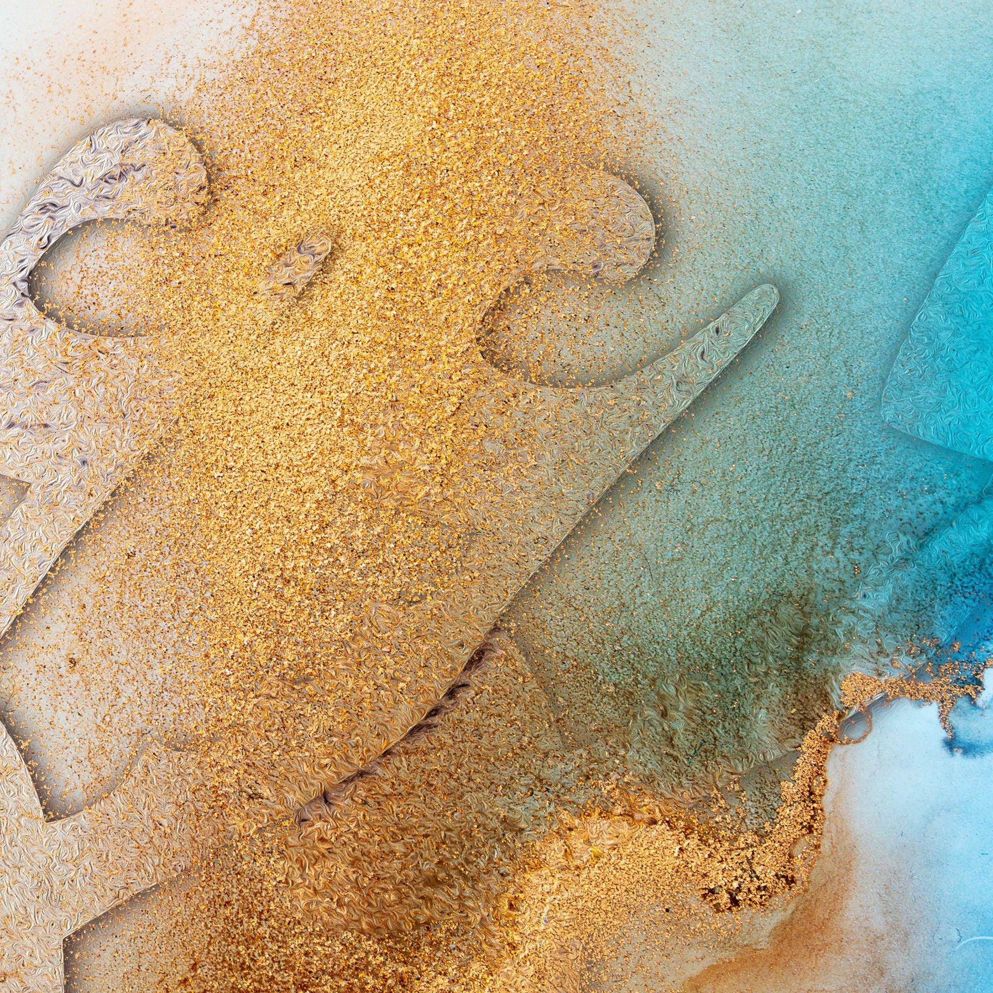 Eshgh -عشق- LOVE | Persian Abstract Calligraphy Wall Art - ORIAVI