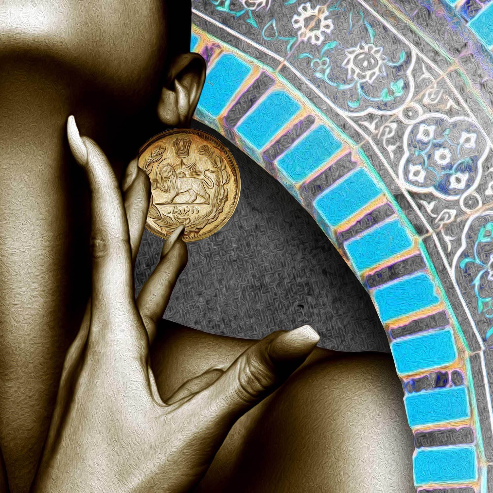 Hope to Join You Persian wall art, alternate artwork view 2