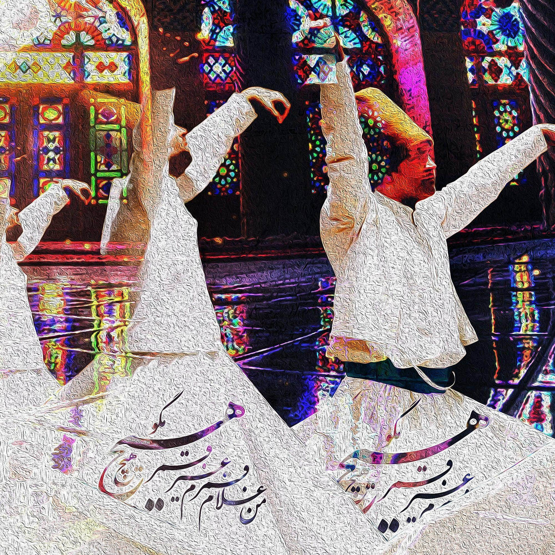 HICH MAGOO | Persian Wall Art | Persian Home Wall Decor - ORIAVI