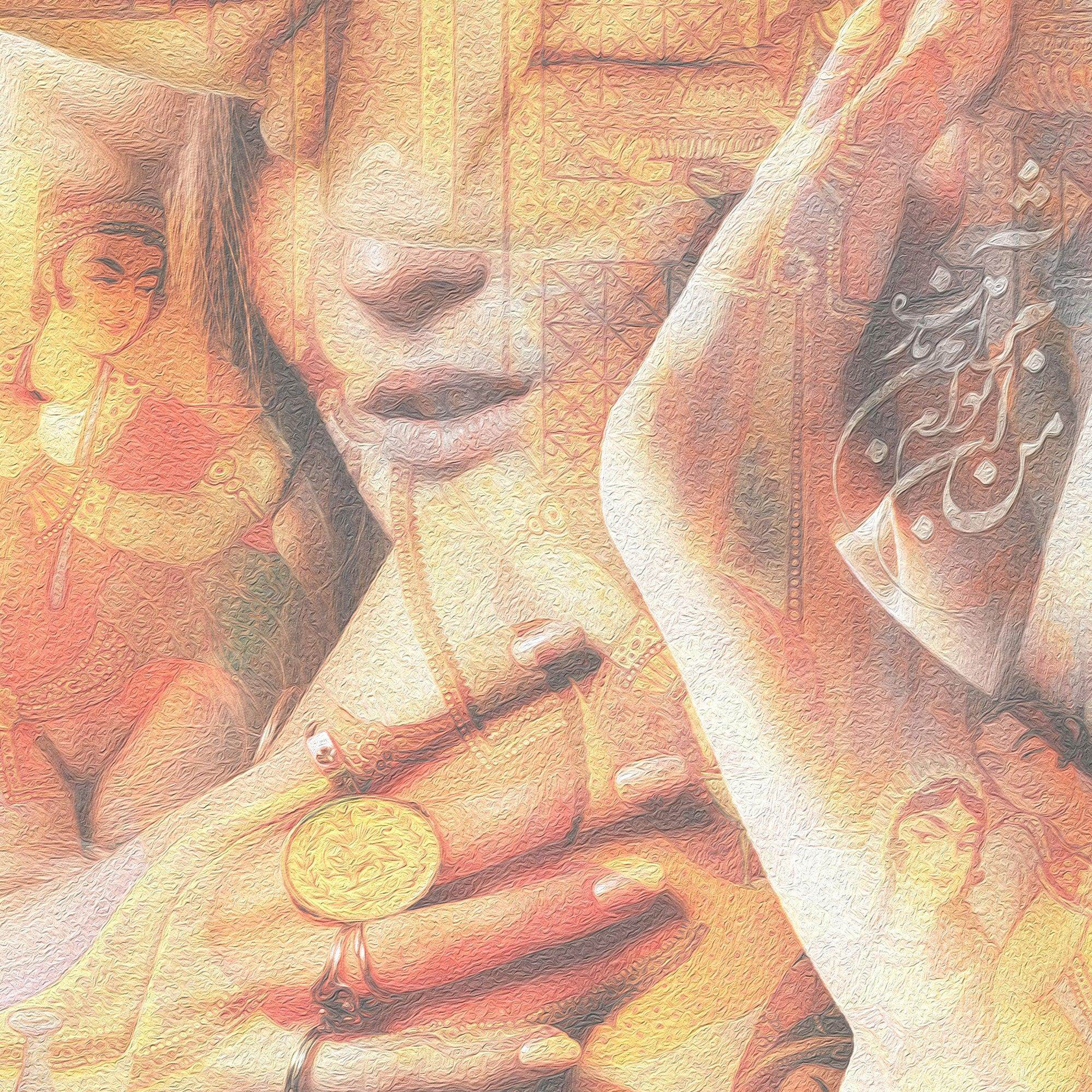I Belong to You Persian wall art, alternate artwork view 3