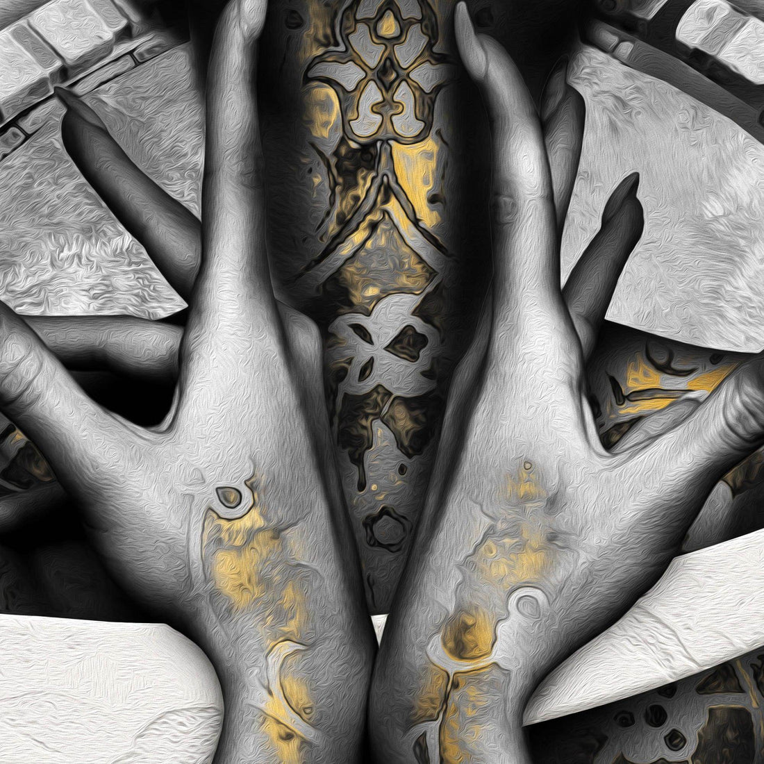 Hich هیچ | Persian Wall Art | Persian Calligraphy Art - ORIAVI