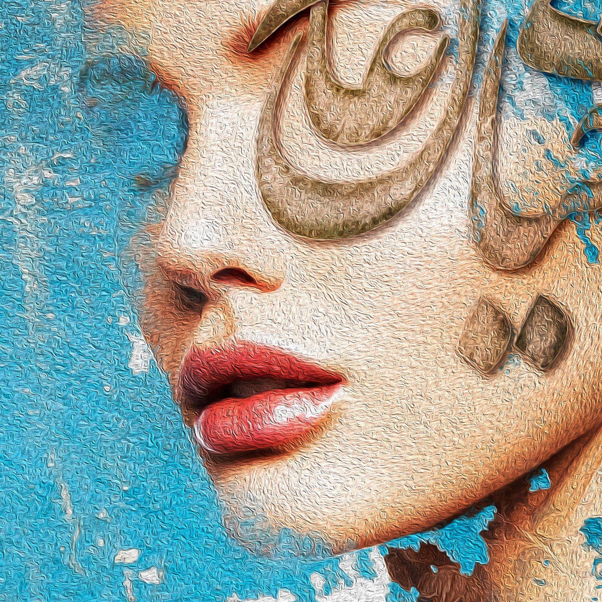 Dreaming of You Persian wall art, alternate artwork view 2