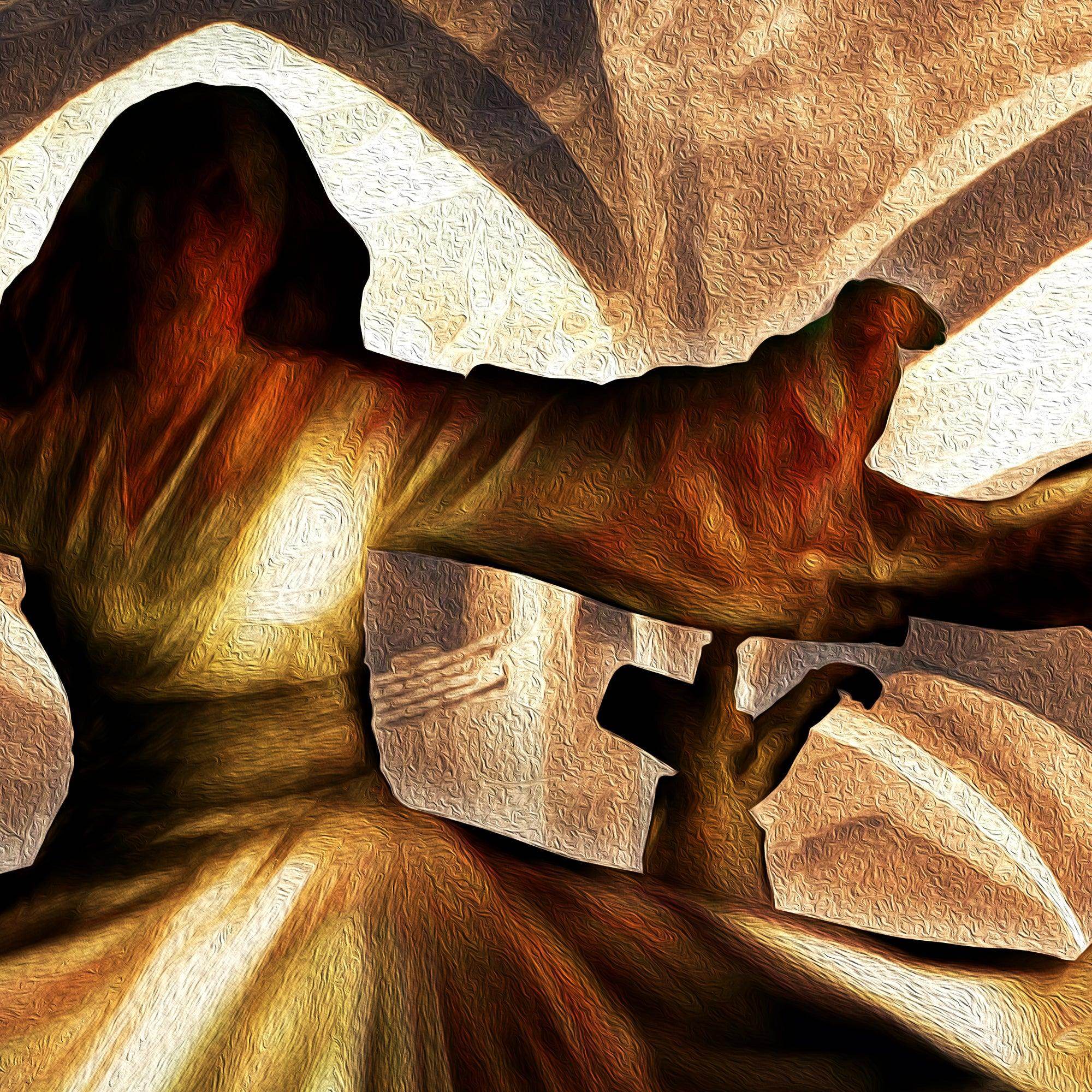 Hame Oust Persian wall art, alternate artwork view 3