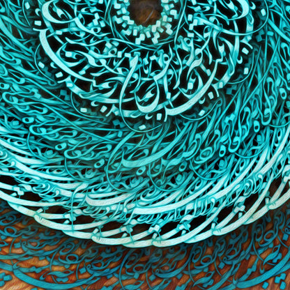 My Coquettish Mistress | Persian Wall Art | Persian Home Wall Decor - ORIAVI