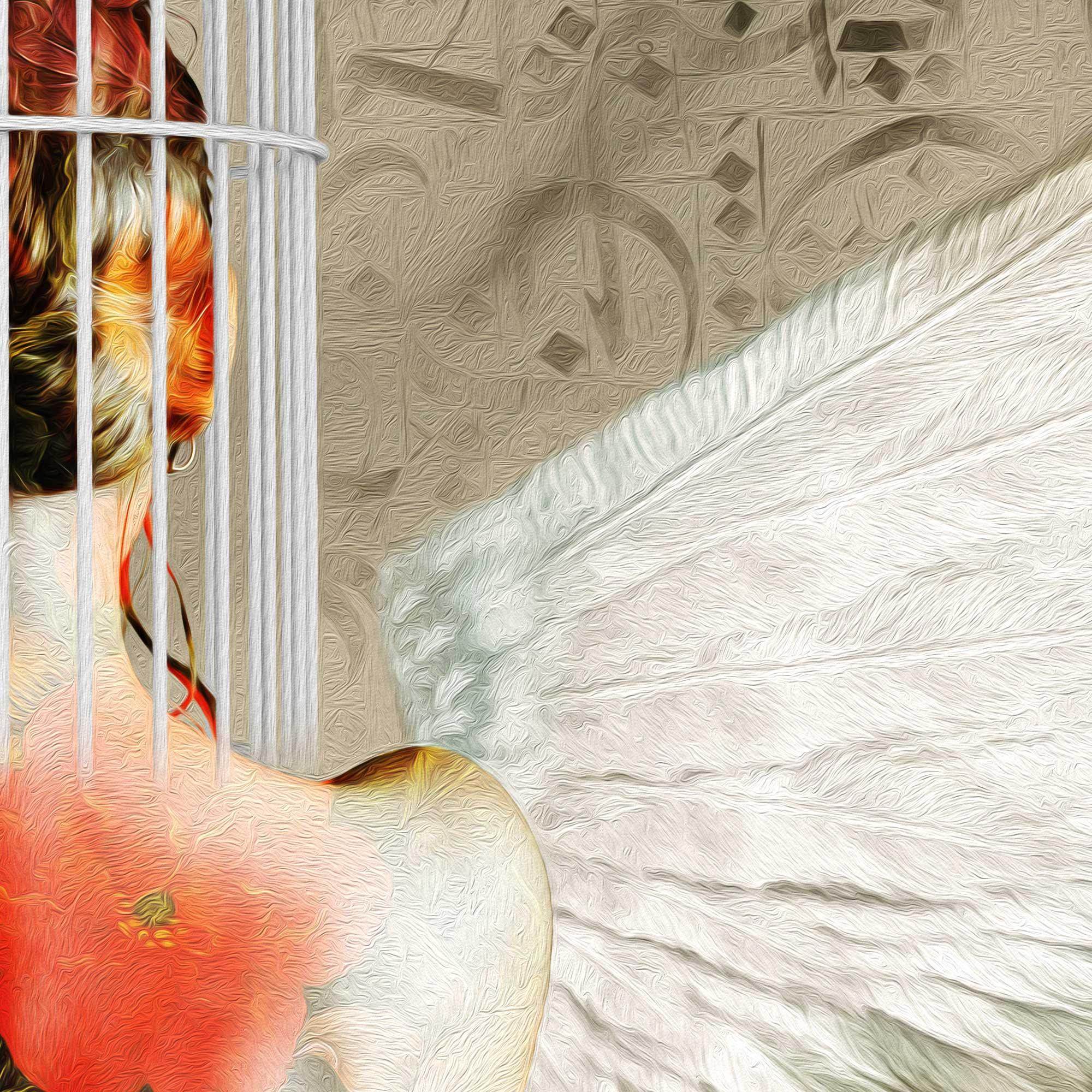 I Will Fly Persian wall art, alternate artwork view 3
