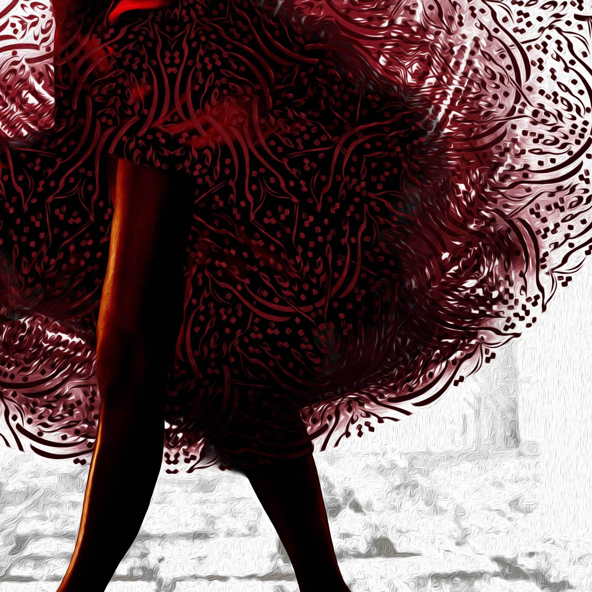 Drunk on Love Persian wall art, alternate artwork view 3