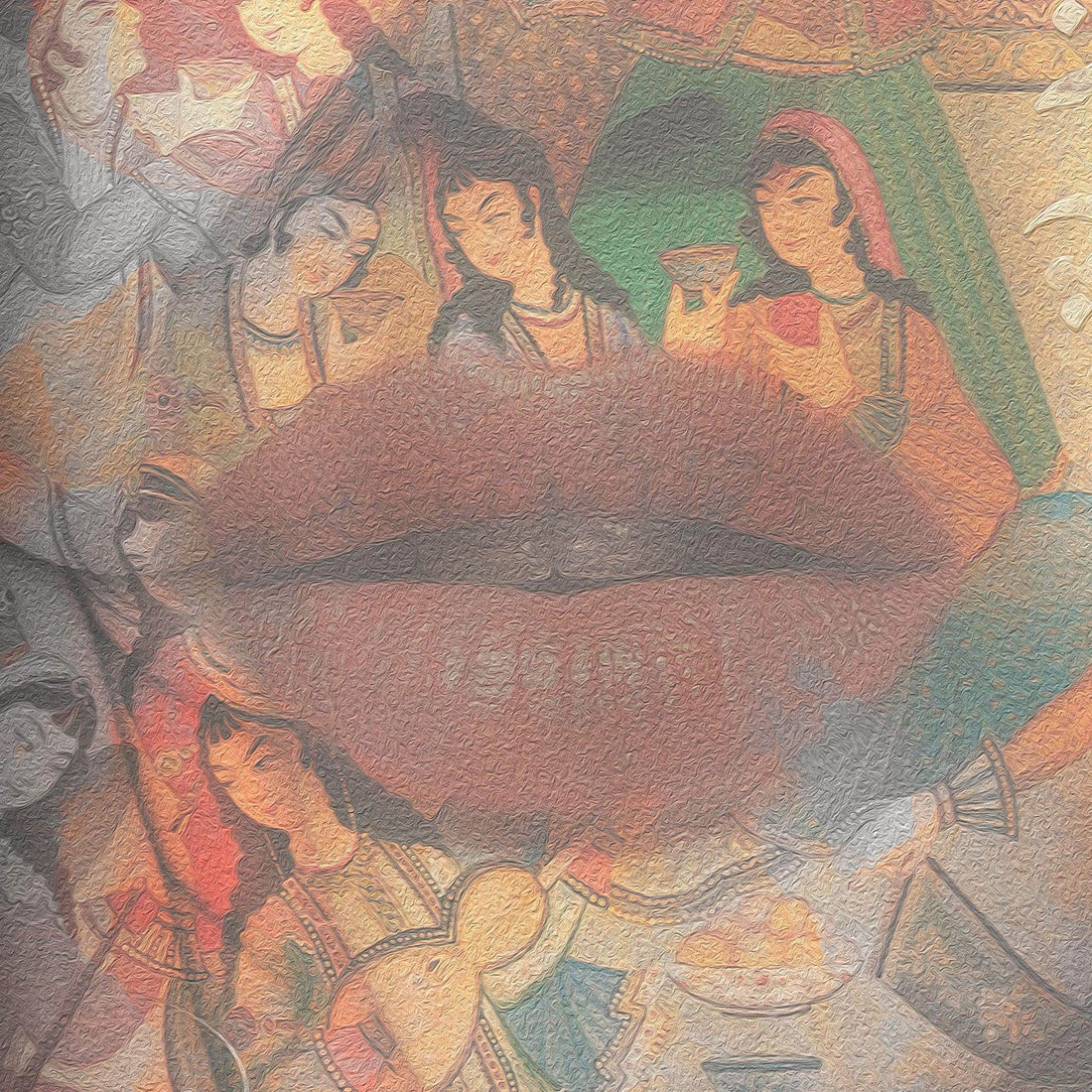 I Belong to You | Persian Wall Art | Persian Home Wall Decor - ORIAVI