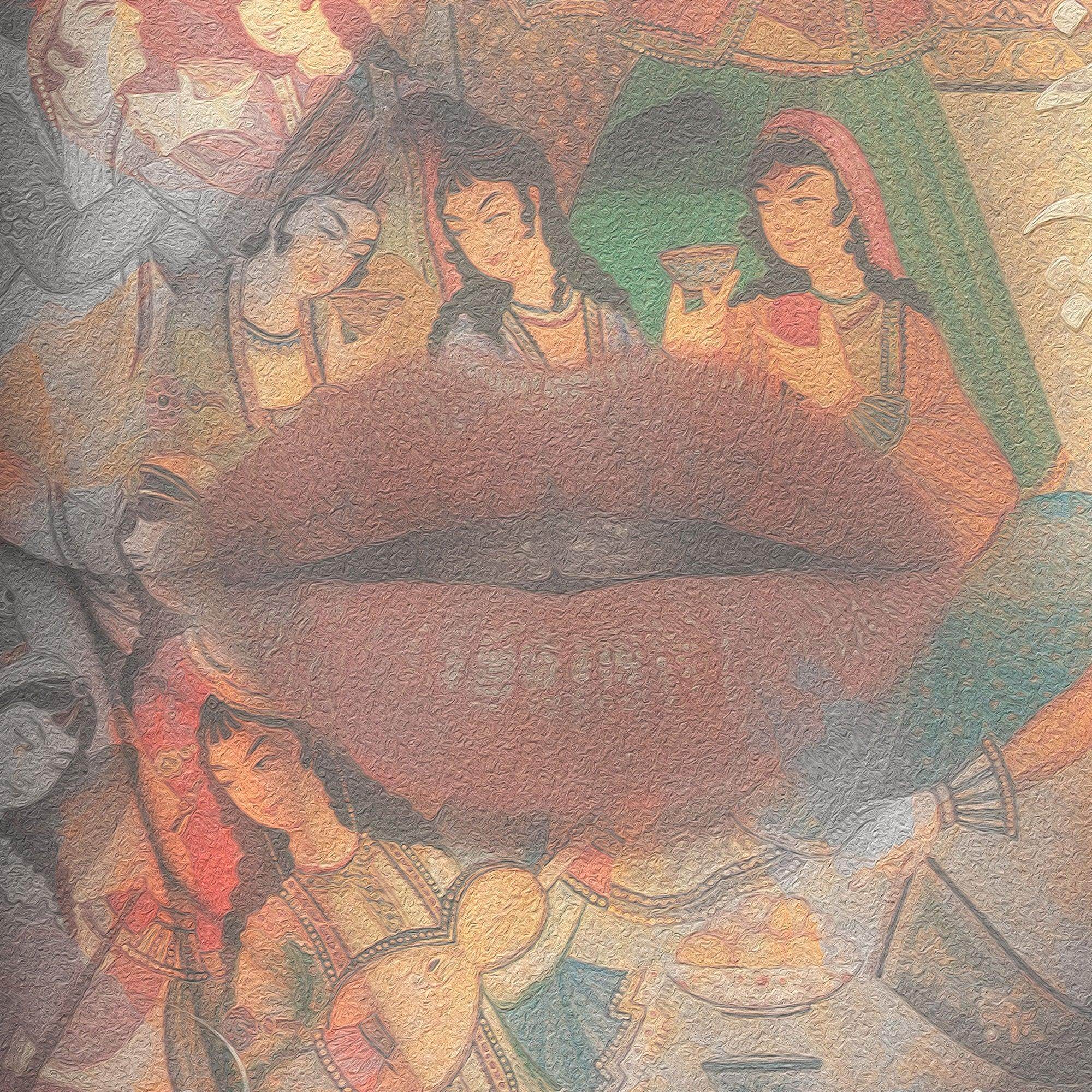 I Belong to You Persian wall art, alternate artwork view 2