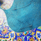 The last kiss | Persian Wall Art | Persian Home Wall Decor - ORIAVI Persian Art, persian artwork for sale, persian calligraphy, persian calligraphy wall art, persian mix media wall art, persian painting, persian wall art