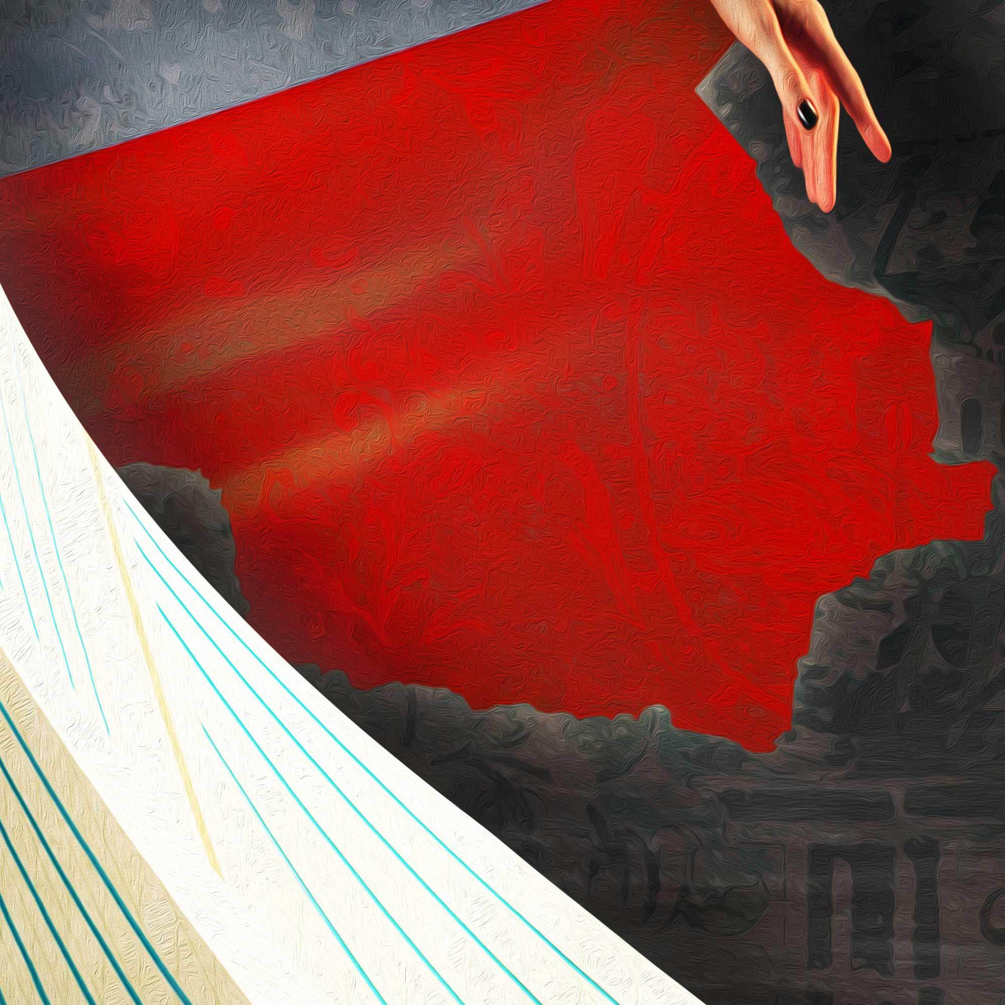 Woman, Life, Freedom Persian wall art, alternate artwork view 4