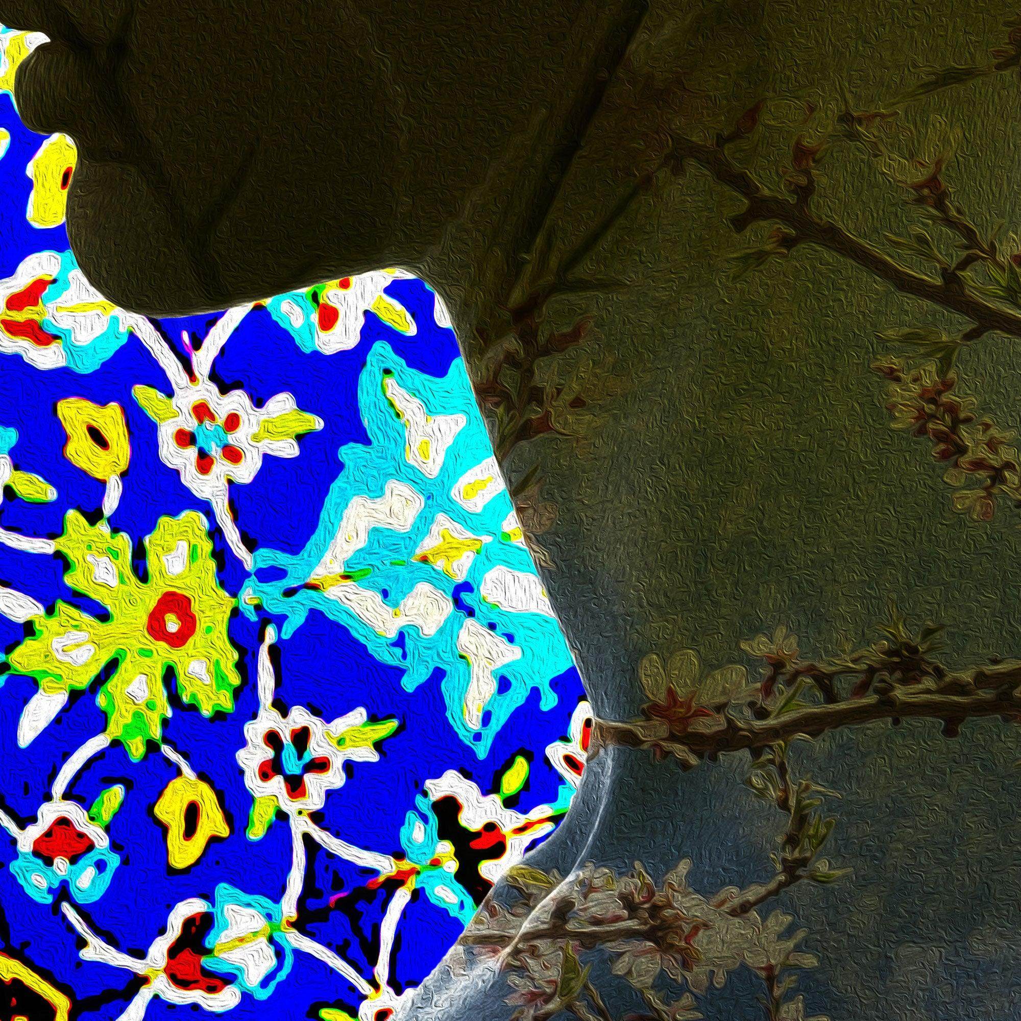 Spring Blossoms Persian wall art, alternate artwork view 3