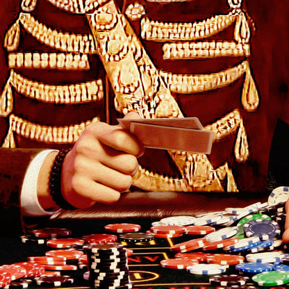 Casino Qajar | Persian Modern Art | Qajar Art - ORIAVI